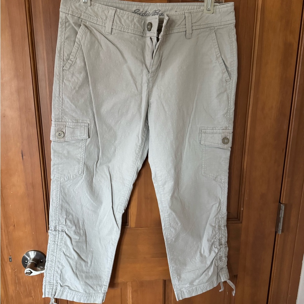 Casual Light Tan Cargo Pants